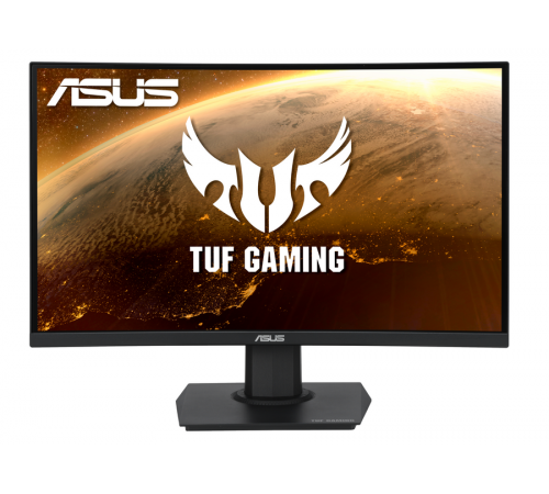 მონიტორი Asus TUF Gaming 23.6'' VG24VQE Curved - Black მონიტორი Asus TUF Gaming 23.6'' VG24VQE Curved - Black