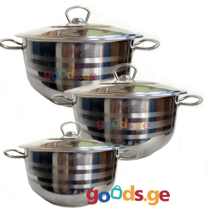 ქვაბების ნაკრები KMAREA 3 PCS