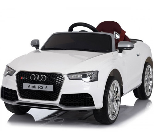 საბავშვო ელექტრო მანქანა AUDI S5 WHITE საბავშვო ელექტრო მანქანა AUDI S5 WHITE
