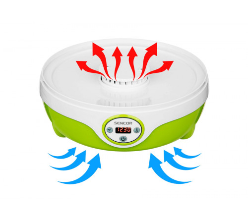 ხილის საშრობი Sencor SFD 851GR Food Dehydrator ხილის საშრობი Sencor SFD 851GR Food Dehydrator
