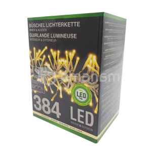 გირლანდა საახალწლო CLUSTERLIGHTS AX4225610 384 თეთრი led ნათურა