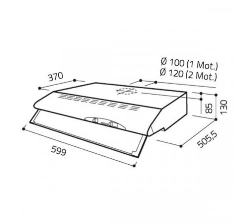 გამწოვი INDESIT H 151 WH გამწოვი INDESIT H 151 WH