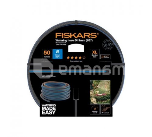 შლანგი Fiskars 1027106 Q4 13 მმ (1/2") 50 მ შლანგი Fiskars 1027106 Q4 13 მმ (1/2") 50 მ