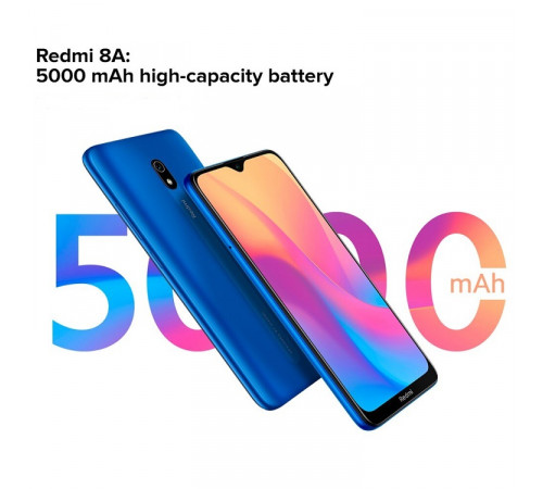 მობილური ტელეფონი XIAOMI Redmi 8A (Global version) 2GB/32GB BLUE მობილური ტელეფონი XIAOMI Redmi 8A (Global version) 2GB/32GB BLUE