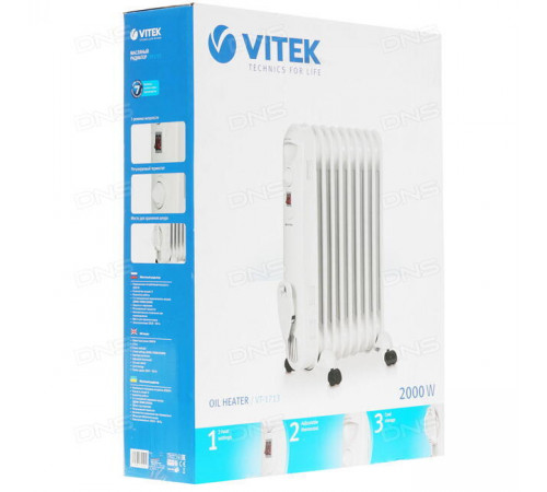 ზეთის რადიატორი VITEK VT-1713 ზეთის რადიატორი VITEK VT-1713