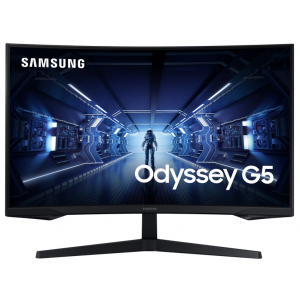 მონიტორი Samsung 32'' Odyssey G5 Curved (C32G54TQWI) Black