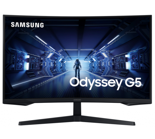 მონიტორი Samsung 32'' Odyssey G5 Curved (C32G54TQWI) Black მონიტორი Samsung 32'' Odyssey G5 Curved (C32G54TQWI) Black