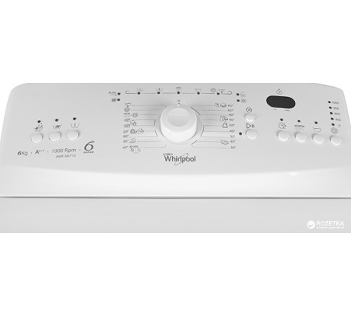 სარეცხი მანქანა WHIRLPOOL AWE66710 სარეცხი მანქანა WHIRLPOOL AWE66710