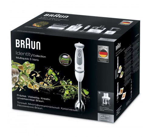 ჩასატვირთი ბლენდერი BRAUN MQ5020 ჩასატვირთი ბლენდერი BRAUN MQ5020