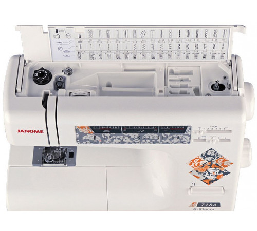 საკერავი მანქანა JANOME ARTDECOR 718A საკერავი მანქანა JANOME ARTDECOR 718A