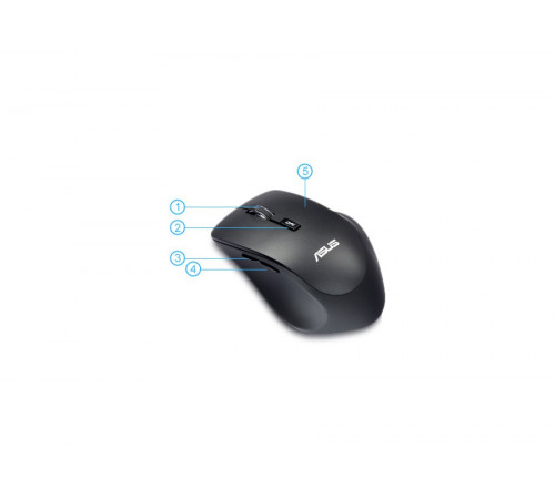 მაუსი Asus WT425 Black მაუსი Asus WT425 Black