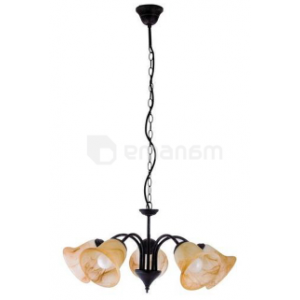 ჭაღი Rabalux Colette E14 5x40W ყავისფერი 7368