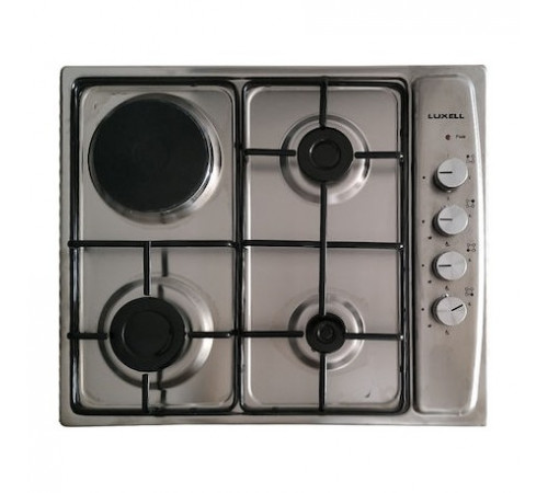 ქურის ზედაპირი LUXELL LX 412 INOX ქურის ზედაპირი LUXELL LX 412 INOX