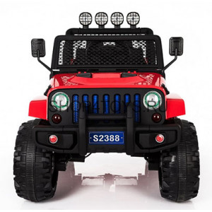 ელექტრო მანქანა JEEP WRANGLER S2388 RED