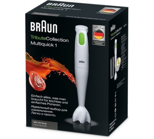 ბლენდერი BRAUN MQ100 ბლენდერი BRAUN MQ100