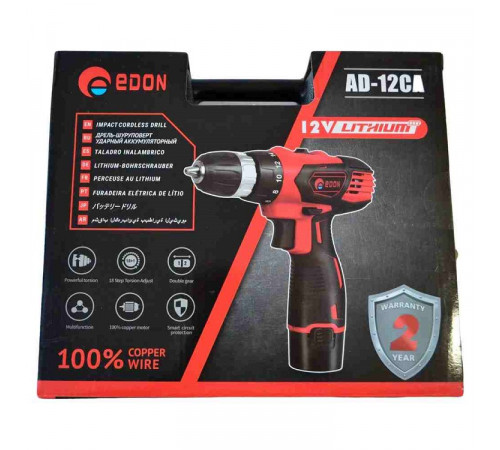 სახრახნისი EDON AD-12CA სახრახნისი EDON AD-12CA