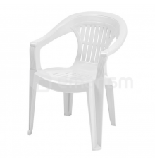 სავარძელი მონობლოკი LEYLAK White