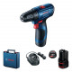სახრახნისი BOSCH GSB 120 Li (2x2,0Ah)