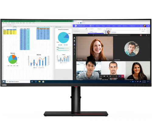 მონიტორი Lenovo 39.6'' ThinkVision P40w-20 (62C1GAT6EU) - Black მონიტორი Lenovo 39.6'' ThinkVision P40w-20 (62C1GAT6EU) - Black
