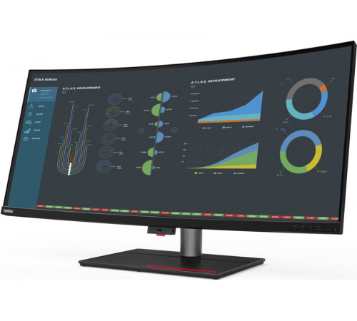 მონიტორი Lenovo 39.6'' ThinkVision P40w-20 (62C1GAT6EU) - Black მონიტორი Lenovo 39.6'' ThinkVision P40w-20 (62C1GAT6EU) - Black