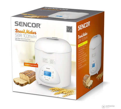 პურის საცხობი SENCOR SBR-1031 WH პურის საცხობი SENCOR SBR-1031 WH
