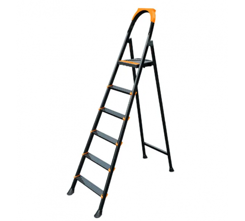 გასაშლელი კიბე LEO 5+1 METAL STEP LADDER გასაშლელი კიბე LEO 5+1 METAL STEP LADDER
