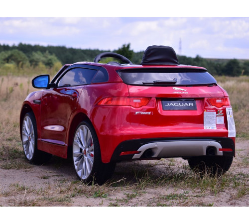 საბავშვო ელექტრო მანქანა JAGUAR F-PACE LS-818 RED საბავშვო ელექტრო მანქანა JAGUAR F-PACE LS-818 RED
