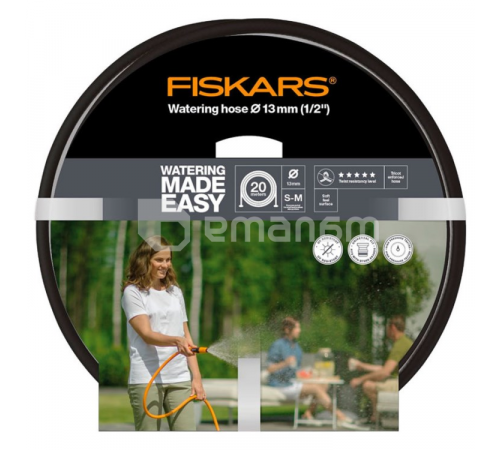 შლანგი Fiskars 1023651 1/2" Q5 20 მ შლანგი Fiskars 1023651 1/2" Q5 20 მ