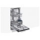 ჭურჭლის სარეცხი მანქანა SAMSUNG SDW50R4040BB/WT