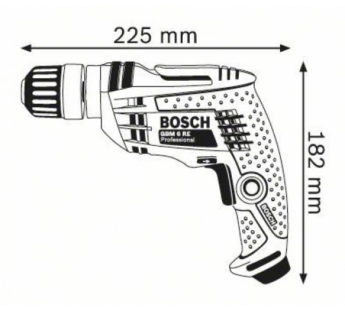ბურღი BOSCH GBM 6 RE ('0601472600) ბურღი BOSCH GBM 6 RE ('0601472600)