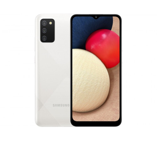 მობილური ტელეფონი SAMSUNG A025F GALAXY A02s 3GB/32GB LTE Duos WHITE მობილური ტელეფონი SAMSUNG A025F GALAXY A02s 3GB/32GB LTE Duos WHITE