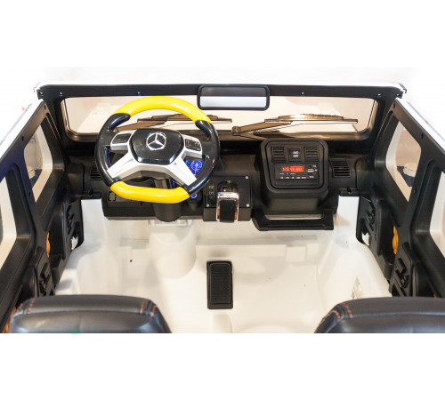საბავშვო ელექტრო მანქანა MERCEDES MAYBACH G650 WHITE საბავშვო ელექტრო მანქანა MERCEDES MAYBACH G650 WHITE