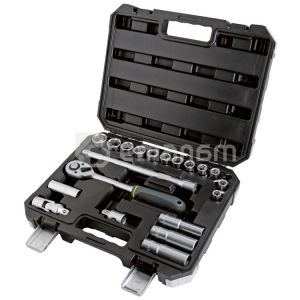 საცმების ნაკრები ჭრიალათი Topmaster 339104P 1/2" 20 ც