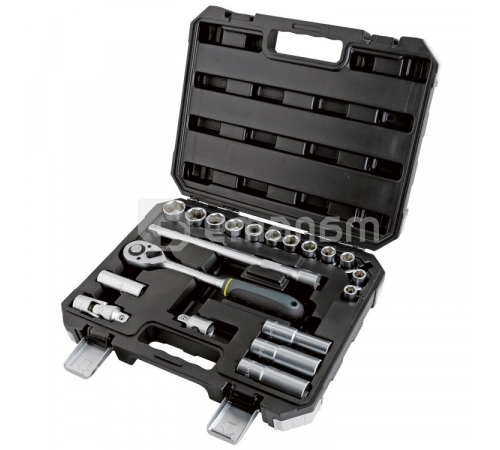 საცმების ნაკრები ჭრიალათი Topmaster 339104P 1/2" 20 ც საცმების ნაკრები ჭრიალათი Topmaster 339104P 1/2" 20 ც