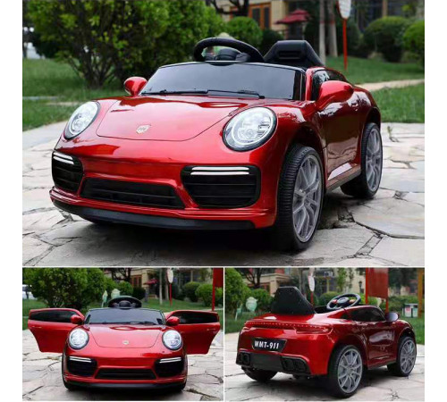 საბავშვო ელექტრო მანქანა PORSCHE WMT-911 RED საბავშვო ელექტრო მანქანა PORSCHE WMT-911 RED