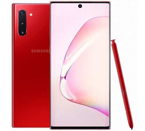 მობილური ტელეფონი SAMSUNG Galaxy Note 10 LTE Red N970F მობილური ტელეფონი SAMSUNG Galaxy Note 10 LTE Red N970F