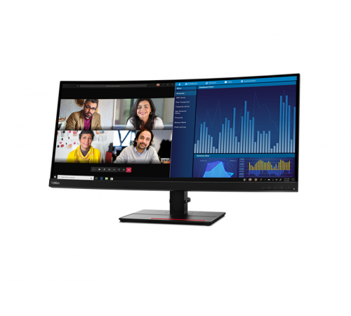 მონიტორი Lenovo 34'' ThinkVision P34w-20 (62CCRAT3EU) - Black მონიტორი Lenovo 34'' ThinkVision P34w-20 (62CCRAT3EU) - Black