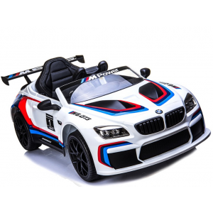 საბავშვო ელექტრო მანქანა BMW M6 GT3 WHITE