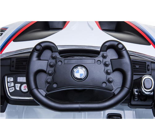 საბავშვო ელექტრო მანქანა BMW M6 GT3 WHITE საბავშვო ელექტრო მანქანა BMW M6 GT3 WHITE