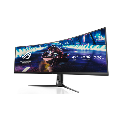 მონიტორი Asus 49'' ROG Gaming XG49VQ Curved (90LM04H0-B01170) მონიტორი Asus 49'' ROG Gaming XG49VQ Curved (90LM04H0-B01170)