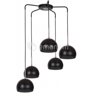 ჭაღი Luminex Cool 518 5x60W E27 შავი