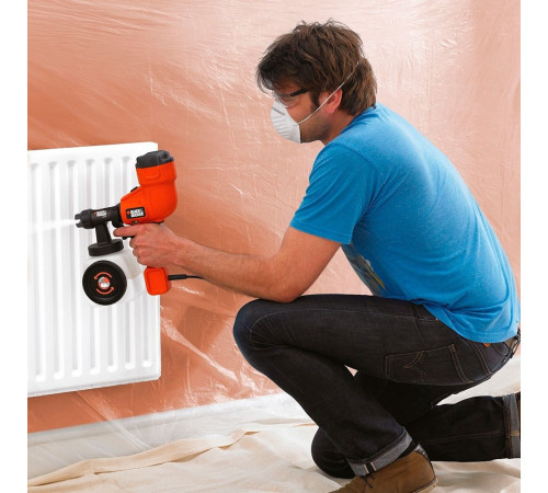 პულევიზატორი BLACK AND DECKER HVLP200-QS პულევიზატორი BLACK AND DECKER HVLP200-QS