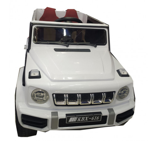 ელექტრო მანქანა JEEP KBX 616 WHITE ელექტრო მანქანა JEEP KBX 616 WHITE