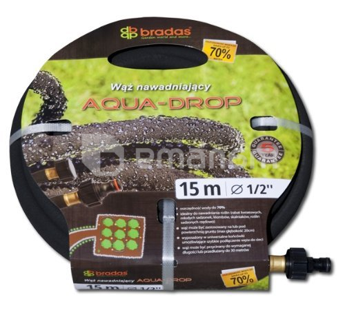 შლანგი მოსარწყავი BRADAS AQUA-DROP 1/2" 15 მ WAD1/2015 შლანგი მოსარწყავი BRADAS AQUA-DROP 1/2" 15 მ WAD1/2015