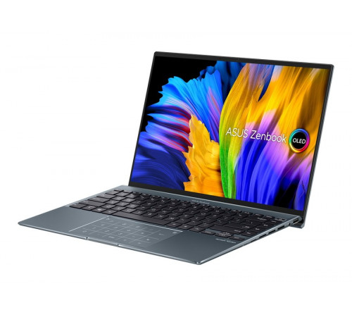 ნოუთბუქი ASUS Zenbook 14X OLED RX5401 14 i5-1135G7 Pine Grey ნოუთბუქი ASUS Zenbook 14X OLED RX5401 14 i5-1135G7 Pine Grey