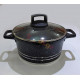 გრანიტის ქვაბები UAKEEN BLACK 5 PCS VK 20