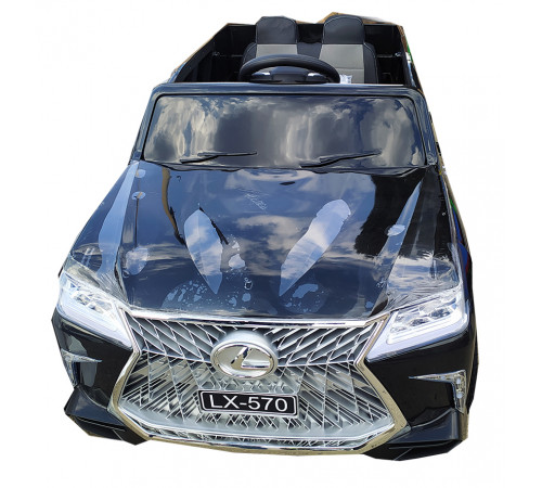 საბავშო ელექტრო მანქანა LEXUS SMT 7588 (LX570) BLACK საბავშო ელექტრო მანქანა LEXUS SMT 7588 (LX570) BLACK