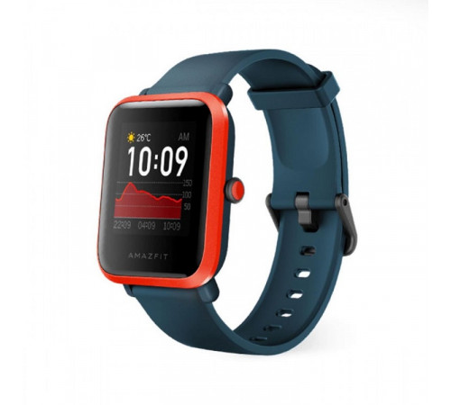 ჭკვიანი საათი AMAZFIT Bip S Red Orange (6972596100034) ჭკვიანი საათი AMAZFIT Bip S Red Orange (6972596100034)