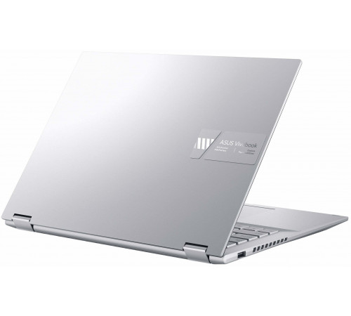 ნოუთბუქი ASUS Vivobook S Flip OLED TN3402 14 Ryzen 5 Cool Silver W11 ნოუთბუქი ASUS Vivobook S Flip OLED TN3402 14 Ryzen 5 Cool Silver W11