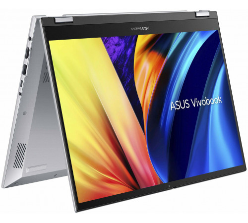 ნოუთბუქი ASUS Vivobook S Flip OLED TN3402 14 Ryzen 5 Cool Silver W11 ნოუთბუქი ASUS Vivobook S Flip OLED TN3402 14 Ryzen 5 Cool Silver W11
